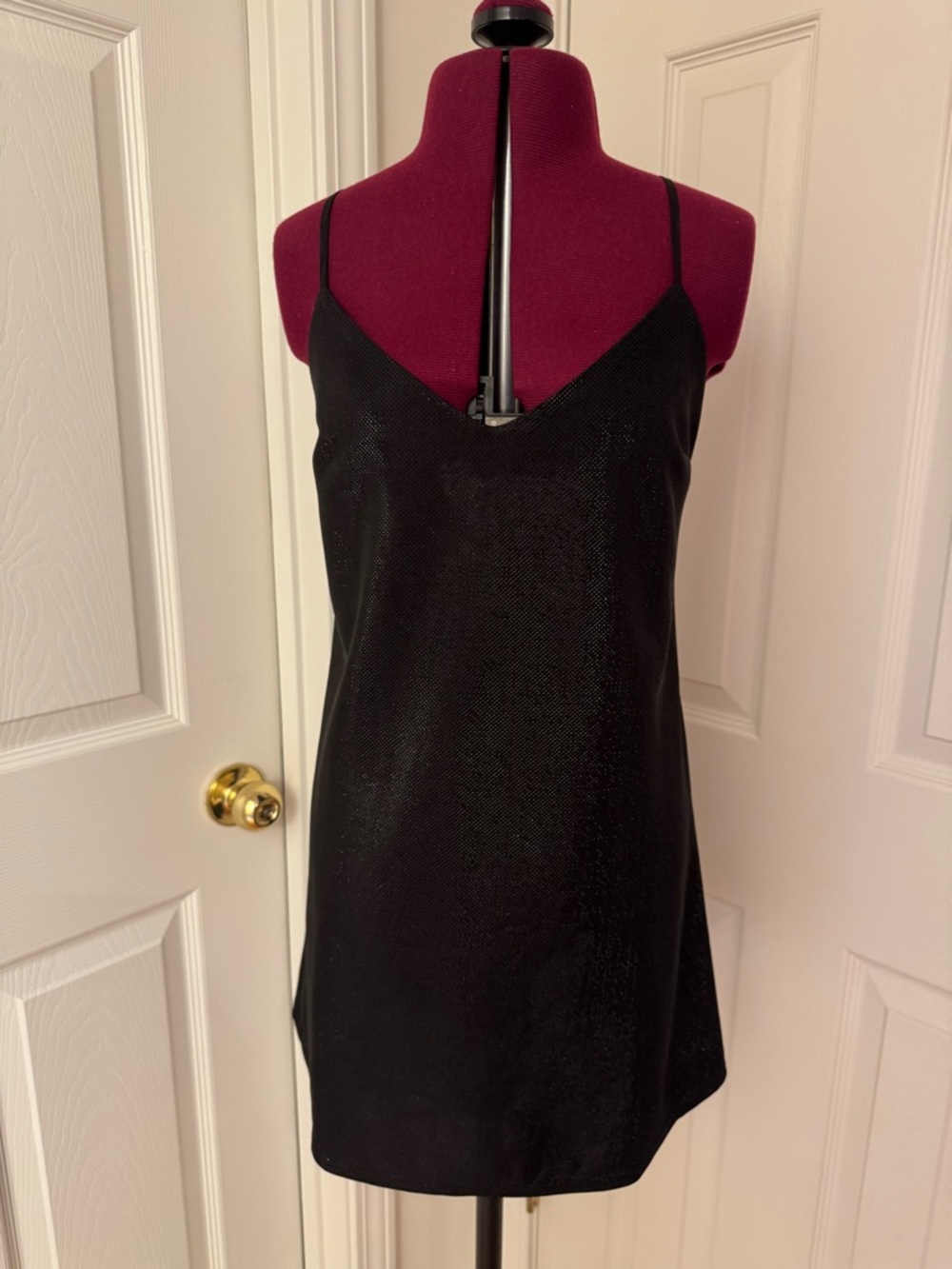 ~2 for $14~ F21 Sparkly Black Slip Dress